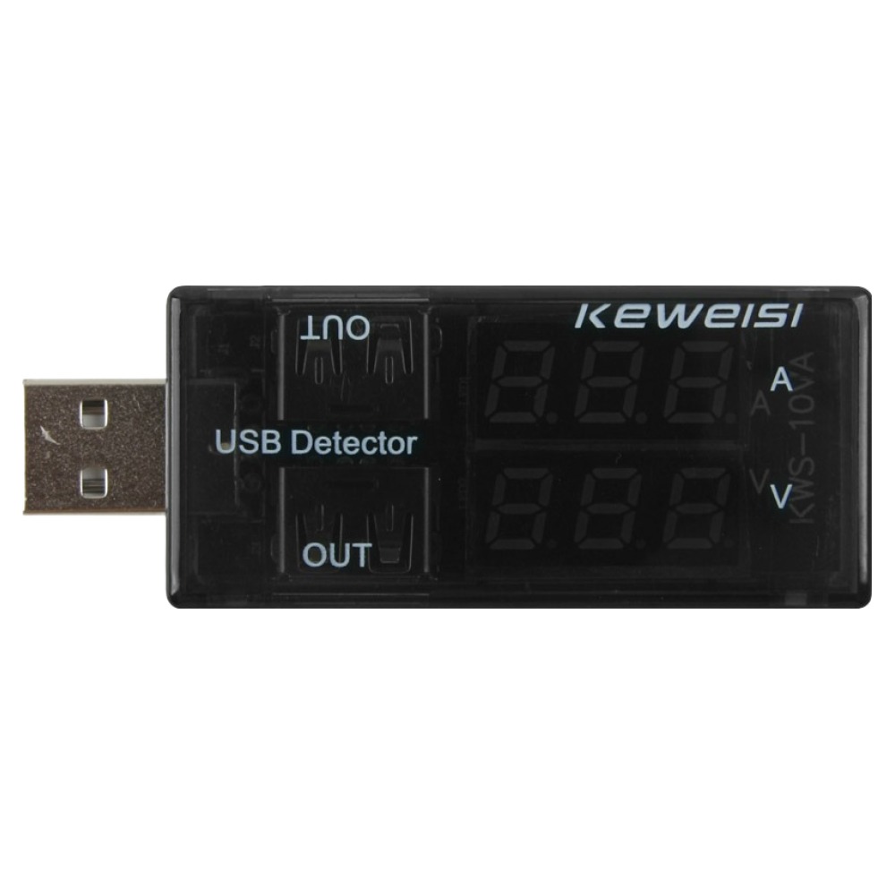 컴스 USB 테스터기 전류 전압 측정 KWS-10AV 2Port BB634 6,830원