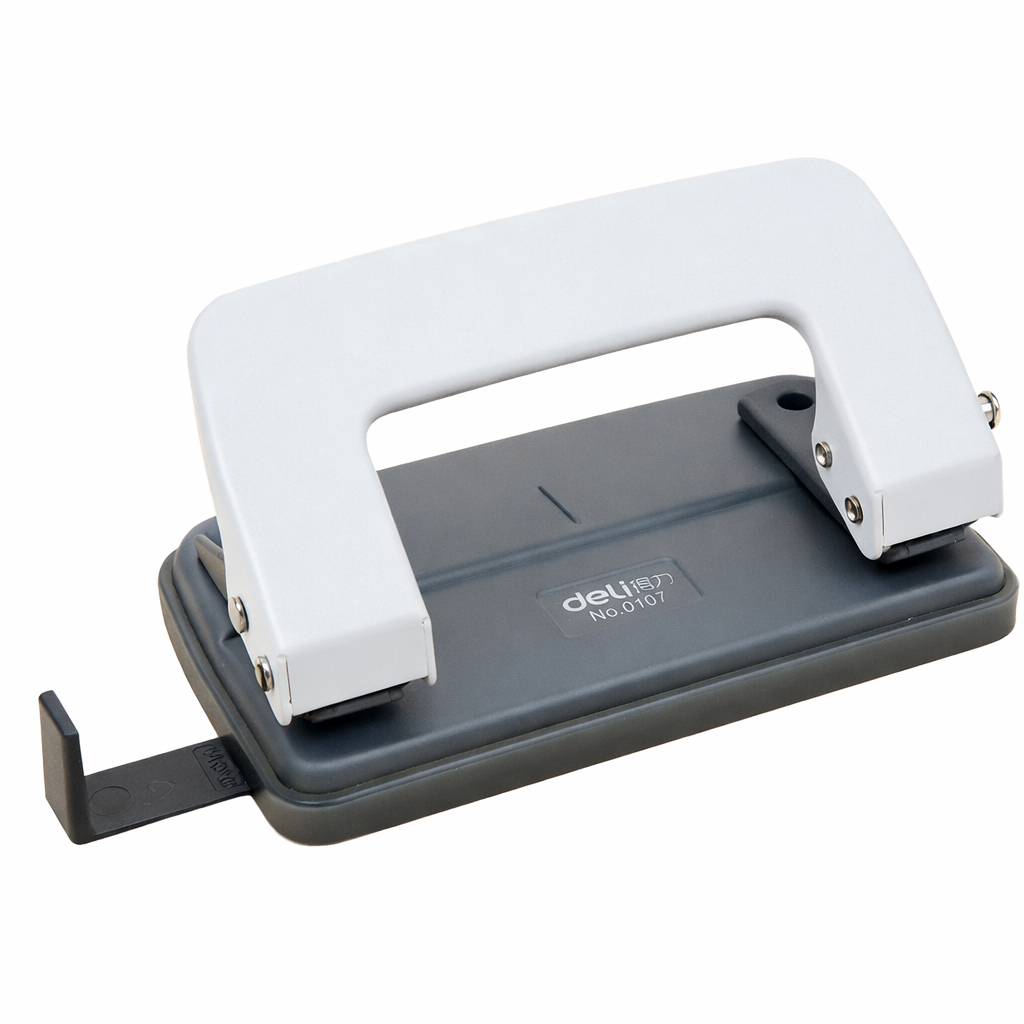 무아랑 눈금가이드 안전잠금 2공펀치, 1개, 화이트 12,200원