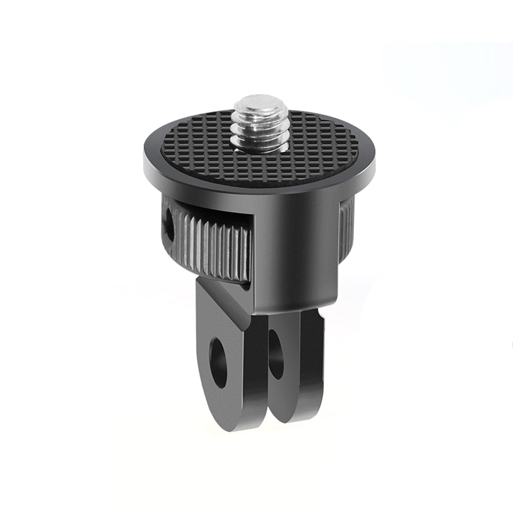 고프로 액션캠 마운트 to 1/4 나사 고급형 어댑터 메탈 브라켓 2날 프롱 핑거 인스타360 4분의 1 셀카봉 연장스틱 연결, 1개 10,500원