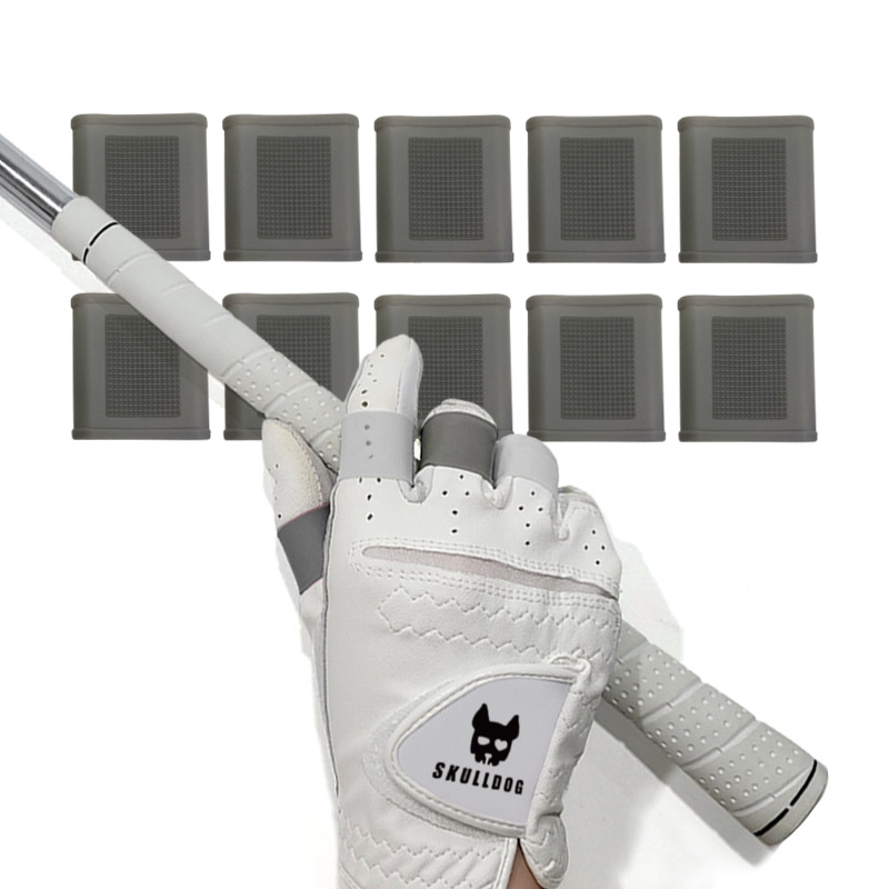 골프 손가락밴드 10개세트 실리콘 골프골무 미끄럼방지 굳은살 물집 핑거밴드, 10개, 그레이 3,300원