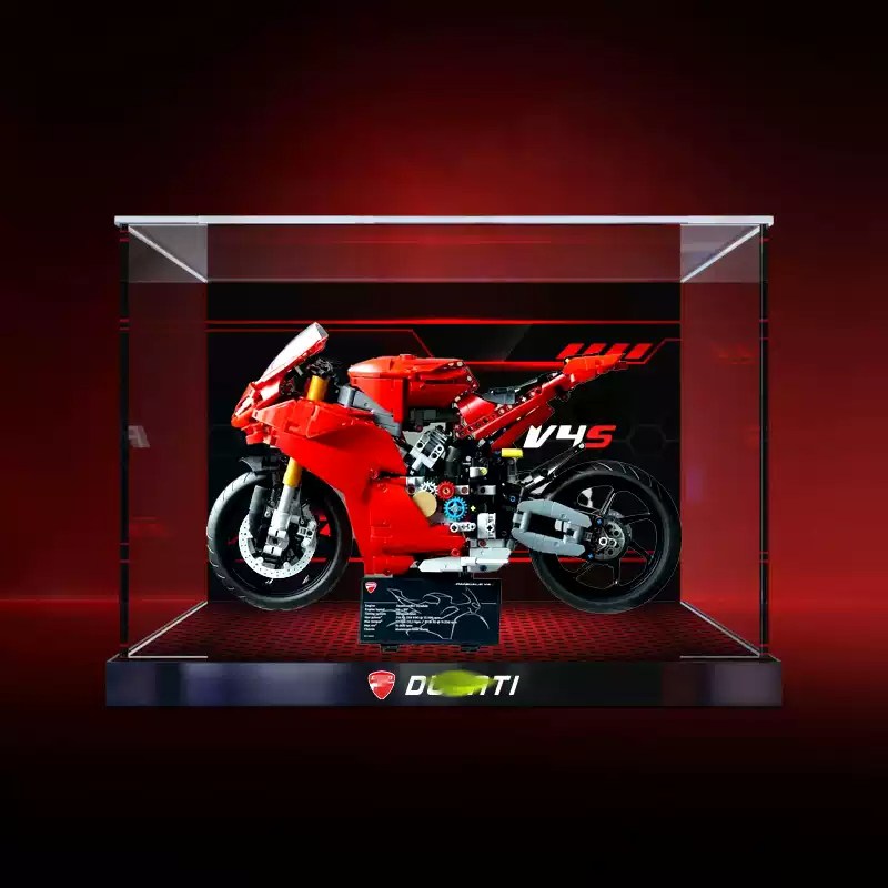 레고 두카티 파니갈레 V4 S 모터사이클 42202 아크릴 디스플레이 케이스 장식장 42,000원