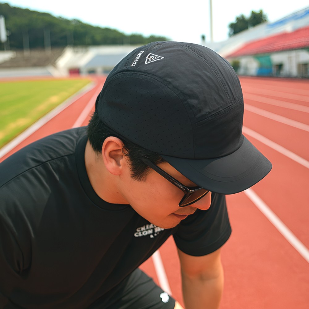 CAVINA 러닝캡 러닝 등산 캠핑 골프 스포츠 모자 숏챙, 블랙, 1개 22,500원