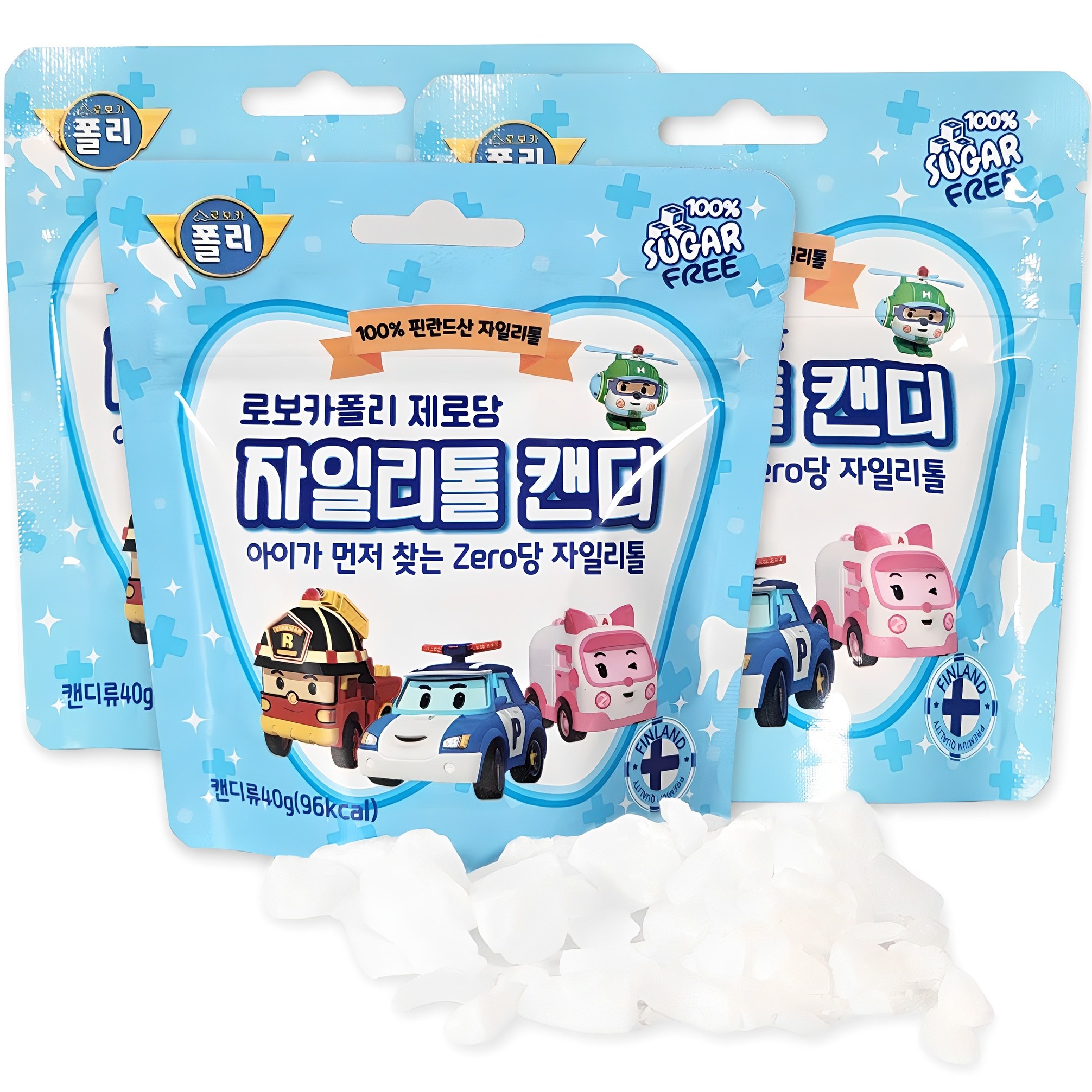 로보카폴리 제로당 캔디, 40g, 자일리톨, 3개 8,080원