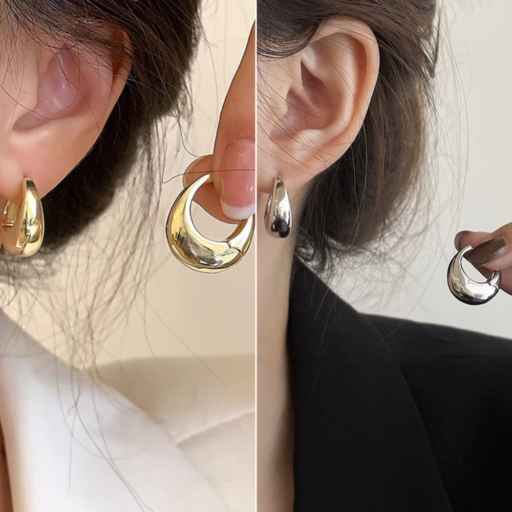 유어오브제 데일리 볼드 원터치 링 귀걸이 세트 9,800원