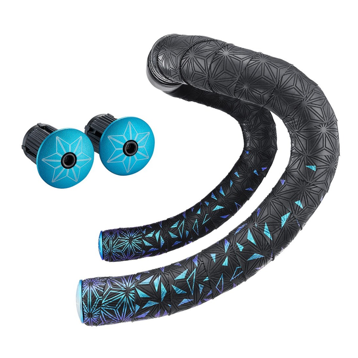 [리미티드 에디션] 수파카즈 슈퍼스티키 쿠쉬 스타페이드 자전거 바테이프, 블루 리플렉터 (BT-175), 1개 49,800원