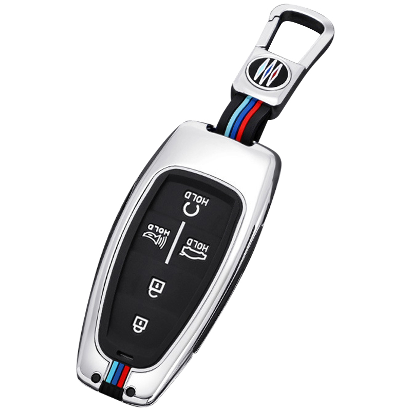 크로니클 현대 신형 차량용 Z라인 메탈 스마트키 케이스 5버튼 + 키링 세트 27,510원