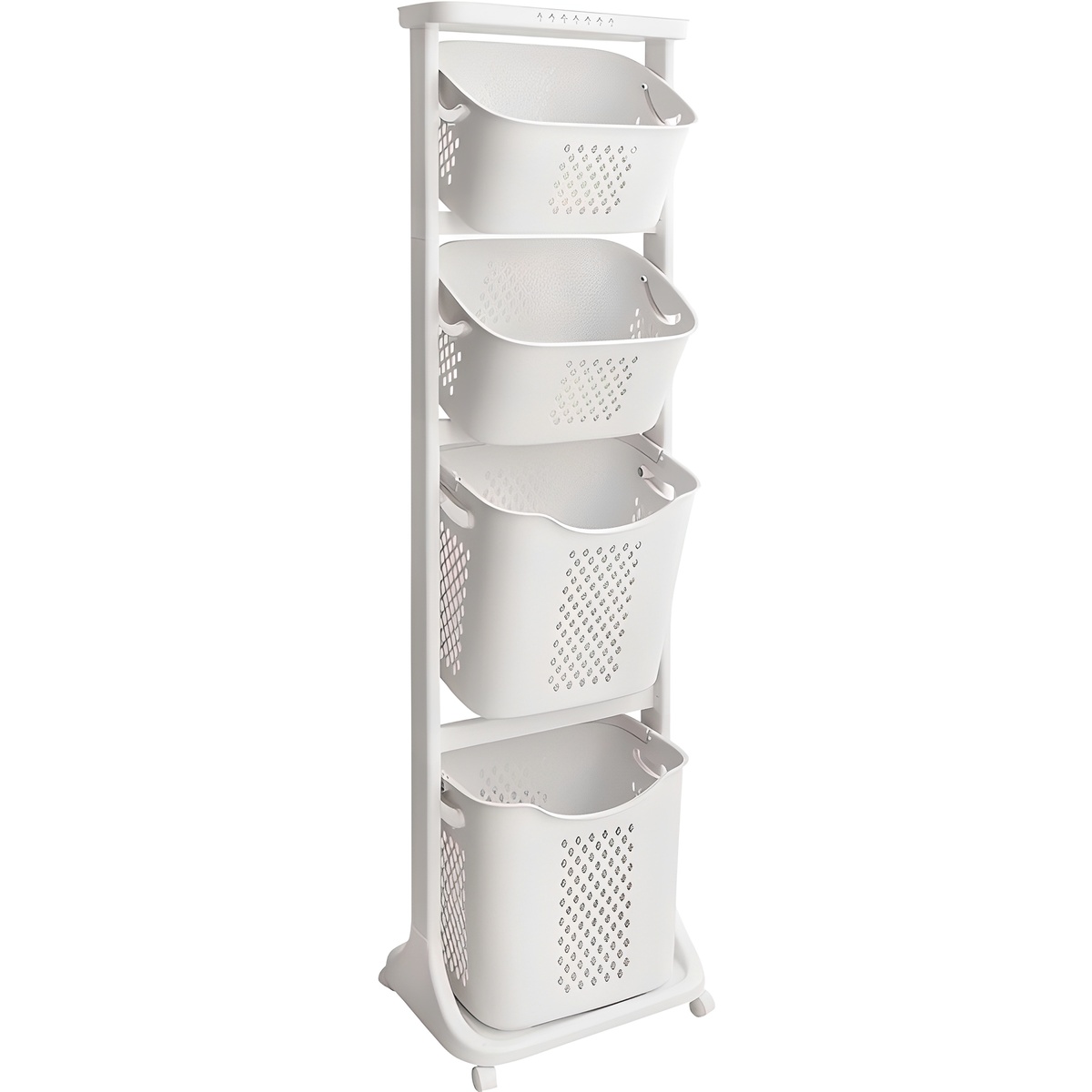 VER 4 대용량 트롤리 뉴 스윙 4단 빨래바구니 27,900원