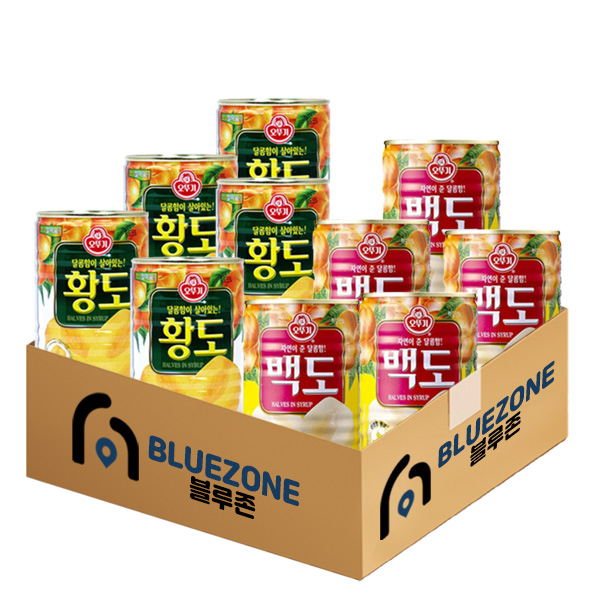 오뚜기 황도 5개+백도 5개, 1세트, 400g 28,210원