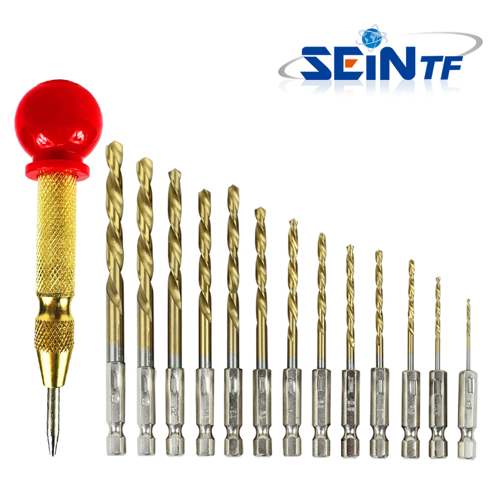 세인티에프 임팩 육각 철 비트세트 13pcs 자동 센터 펀치 세트 기리 임팩용, 1개 8,400원
