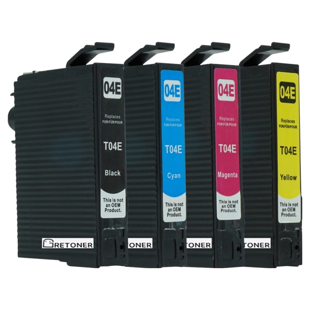 엡손 T04E T04E170 + T04E270 + T04E370 + T04E470 호환 잉크 카트리지 4종 세트, 검정, 파랑, 빨강, 노랑, 1세트 16,500원