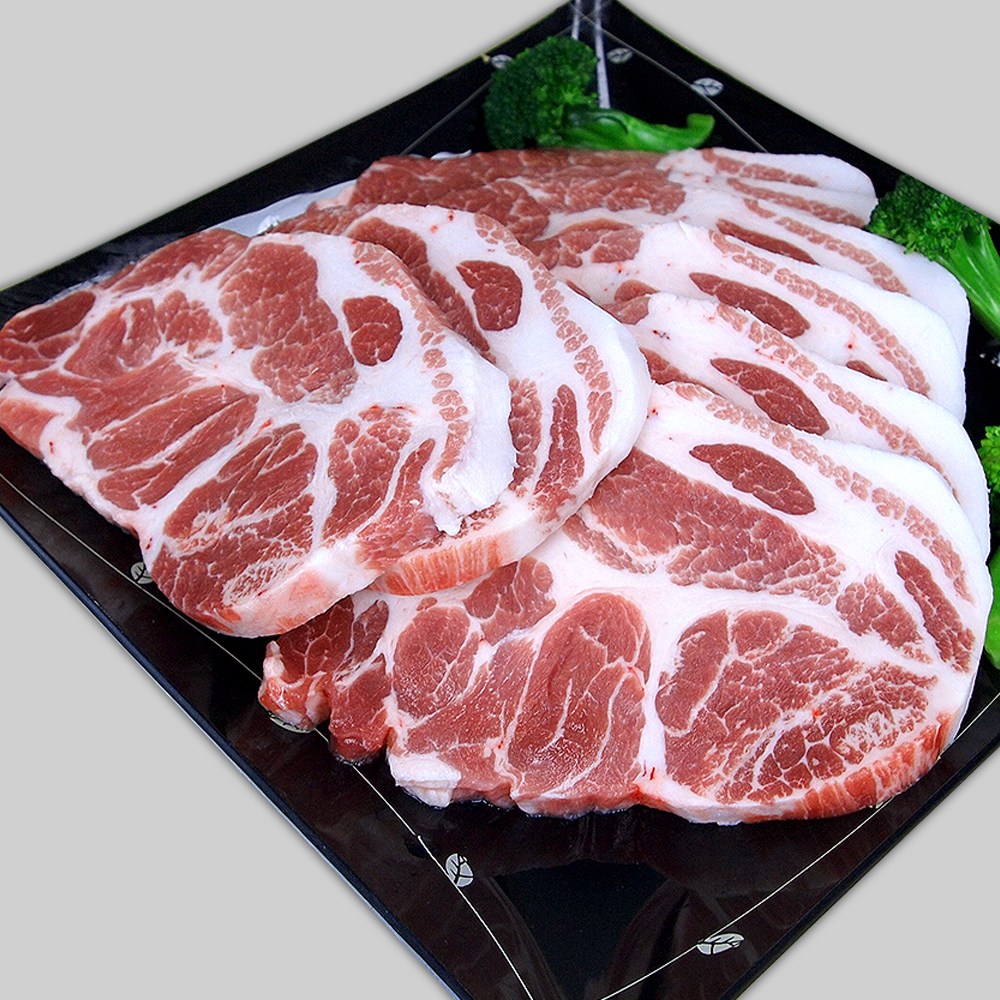 +특별할인+ [으뜸한돈] 국내산 냉장 한돈 목살 500g+500g (구이용) (총1kg), 2개, 500g 27,900원