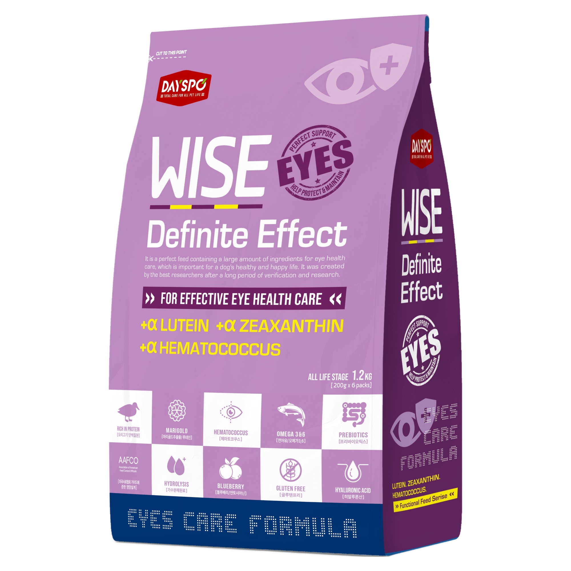 데이스포 강아지 와이즈 아이즈 건식사료, 아이즈, 1.2kg, 1개 19,800원