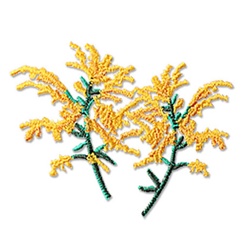 동대문단추왕 열접착식 자수 와펜 개나리 8,660원