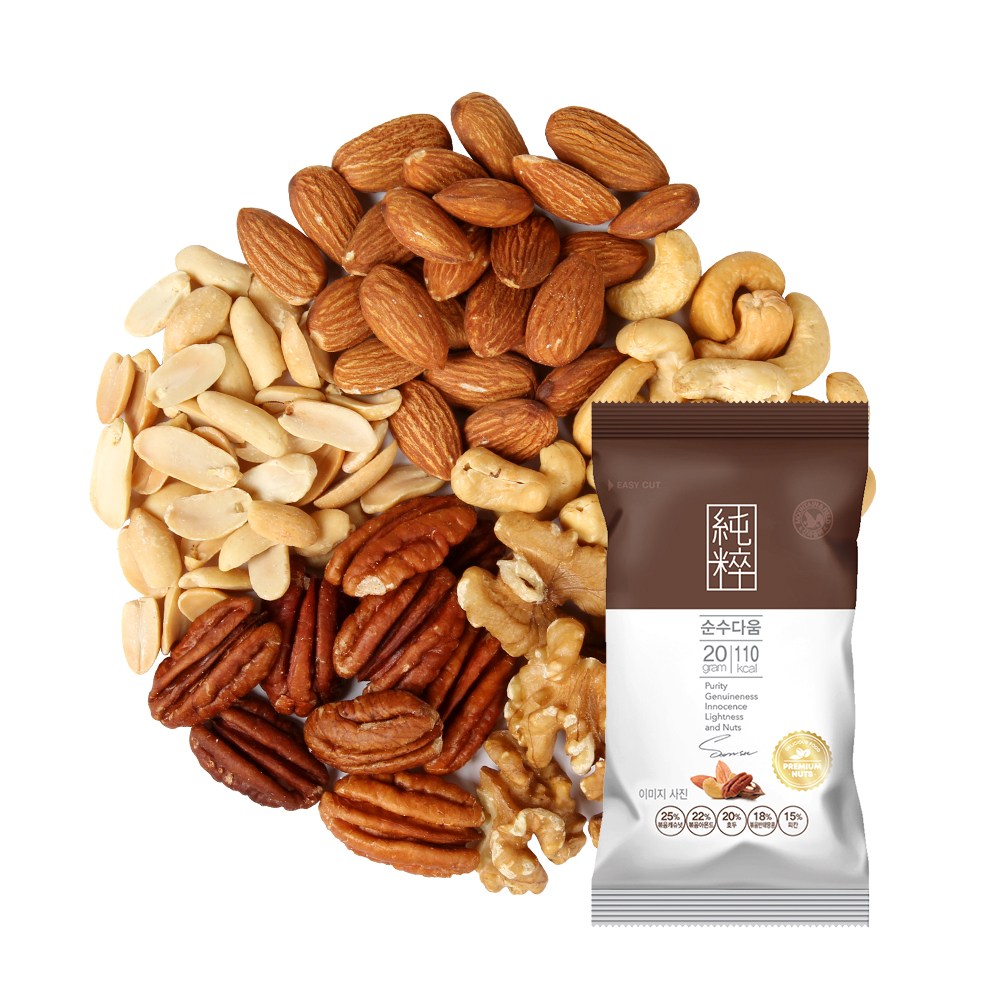 산과들에 순수다움 하루견과, 100개 57,500원