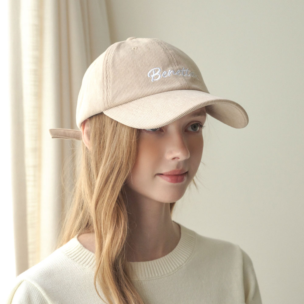 베네통 코듀로이 볼캡 39,000원