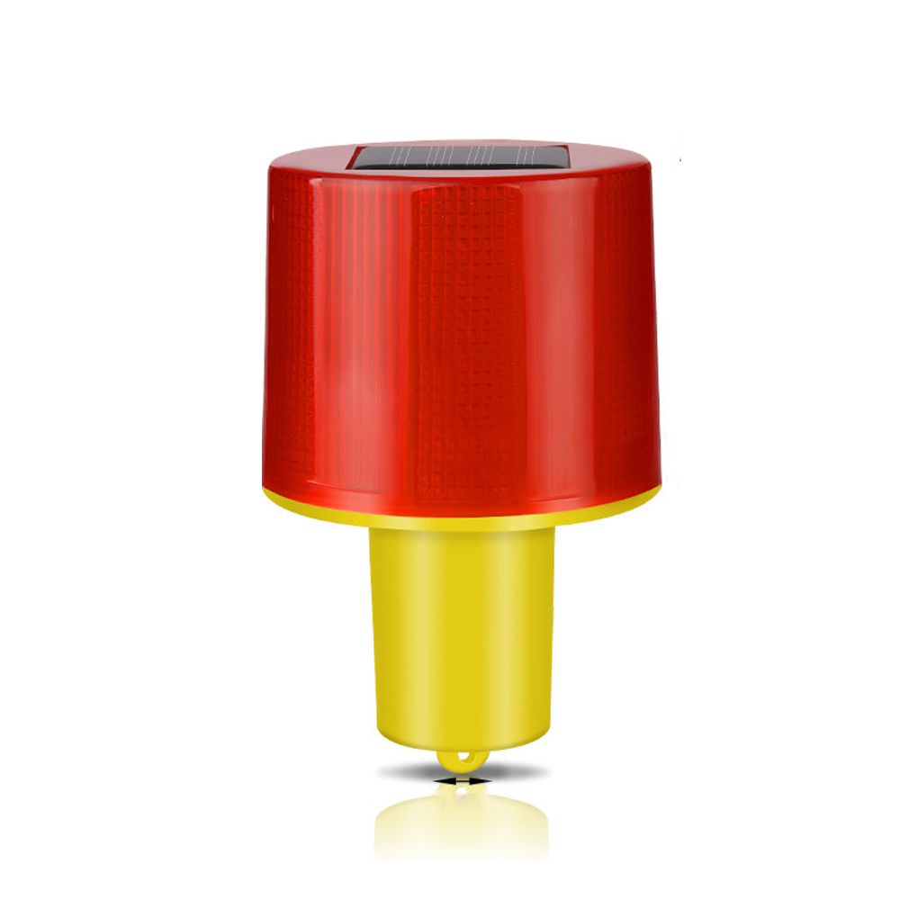 아띠꼴로 태양광 경광등 LED 경고등 공사장 라바콘 점멸등, 레드, 1개 5,400원