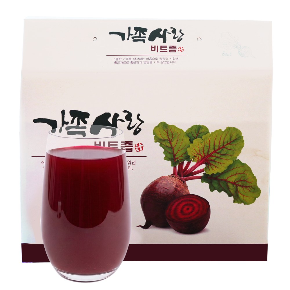 [가족사랑] NFC착즙 진하고 깊은 맛 제주비트즙 19,900원