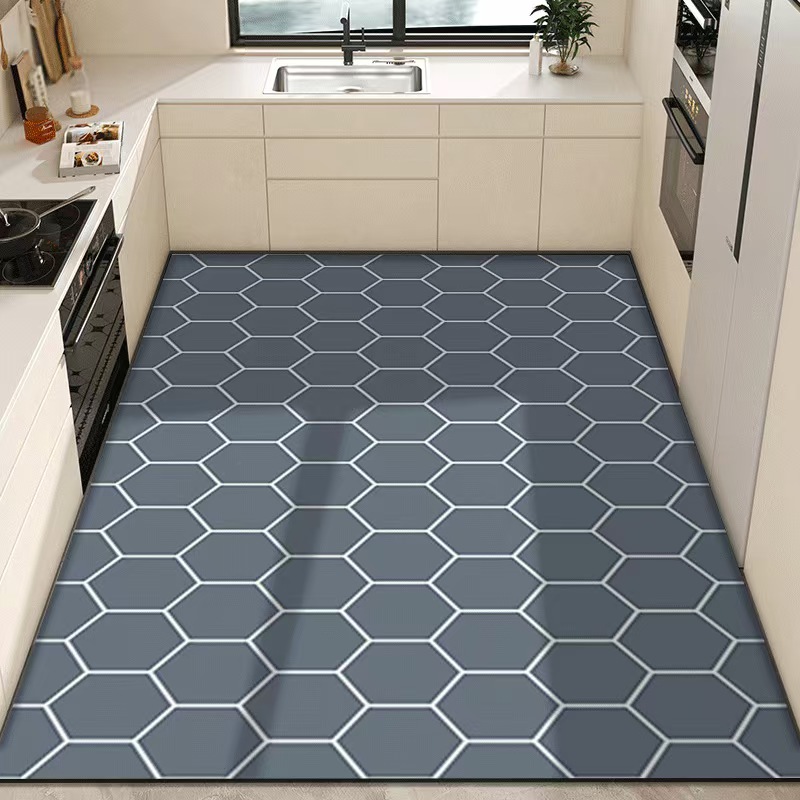 대형 주방매트 미끄럼방지매트 북유럽스타일 바닥매트 현관 신발장 매트 커팅 가능 매트 24,880원