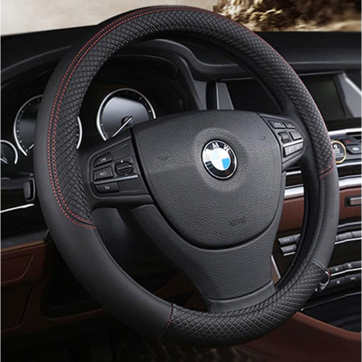 고급소가죽 핸들커버 최신디자인 사계절 전차량가능 현대 그랜저 HG TG XG IG, 블랙 24,800원