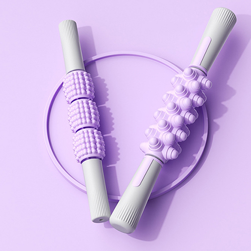 근막이완 만능 머슬 마사지스틱 세트 롤러 마사지기 종아리 전신, 퍼플(M11+M12), 1세트, 현재가 11,500원