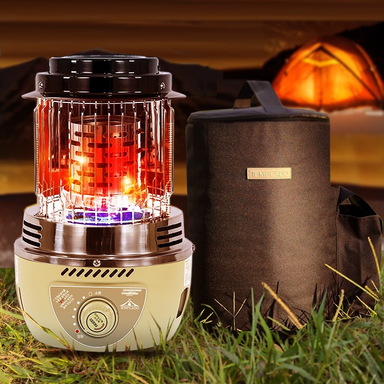 캠핑난로 템프라도 캠핑 낚시 차박 가스 히터 난로 오방, 1개 164,000원