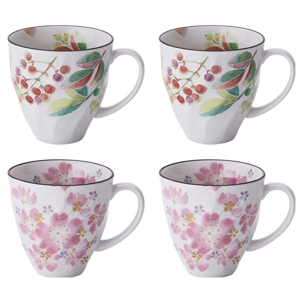 아이린도 임페리얼 꽃 머그 2종 x 2p 세트 96,900원