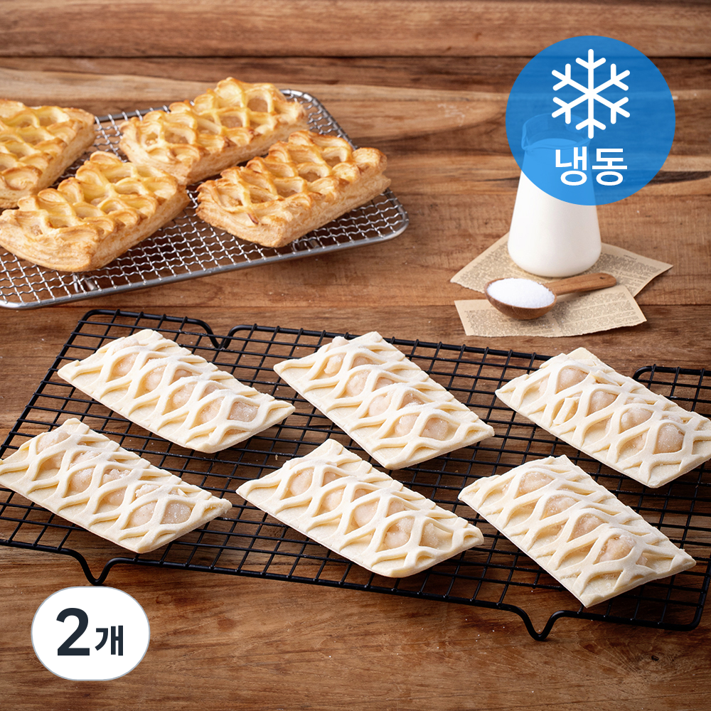 [로켓프레시] 삼양사 서브큐 애플파이 (냉동), 75g, 2개, 10개입 19,980원