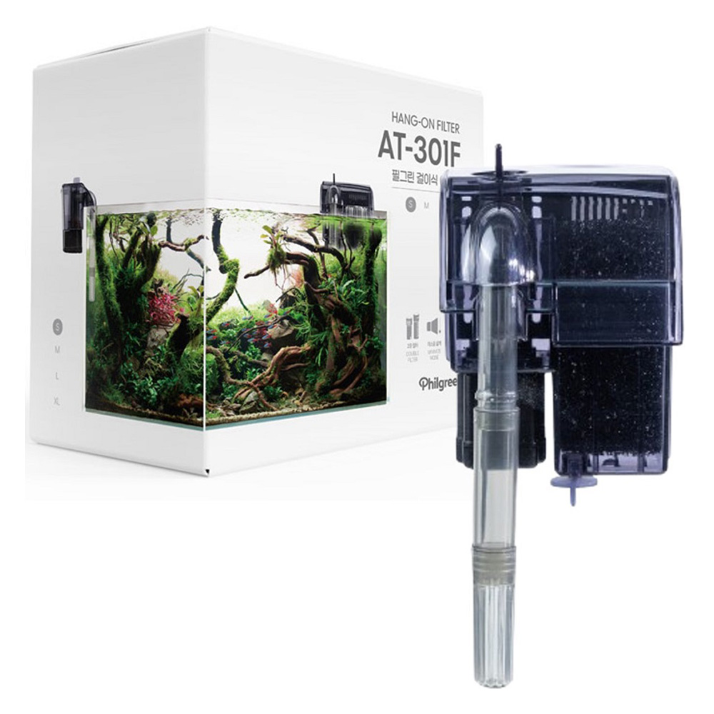 필그린 아쿠아리움 행온 필터 걸이식여과기 S AT-301F, 1개, 3.5W 8,500원