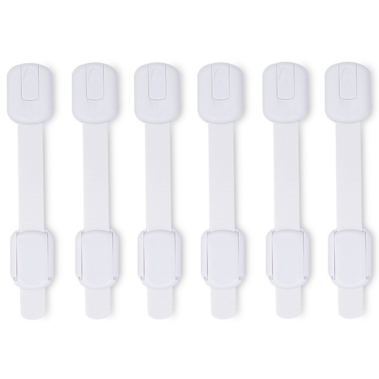 시그무드 서랍 싱크대 냉장고 잠금장치 6P세트 스티커 포함, 6개 6,900원