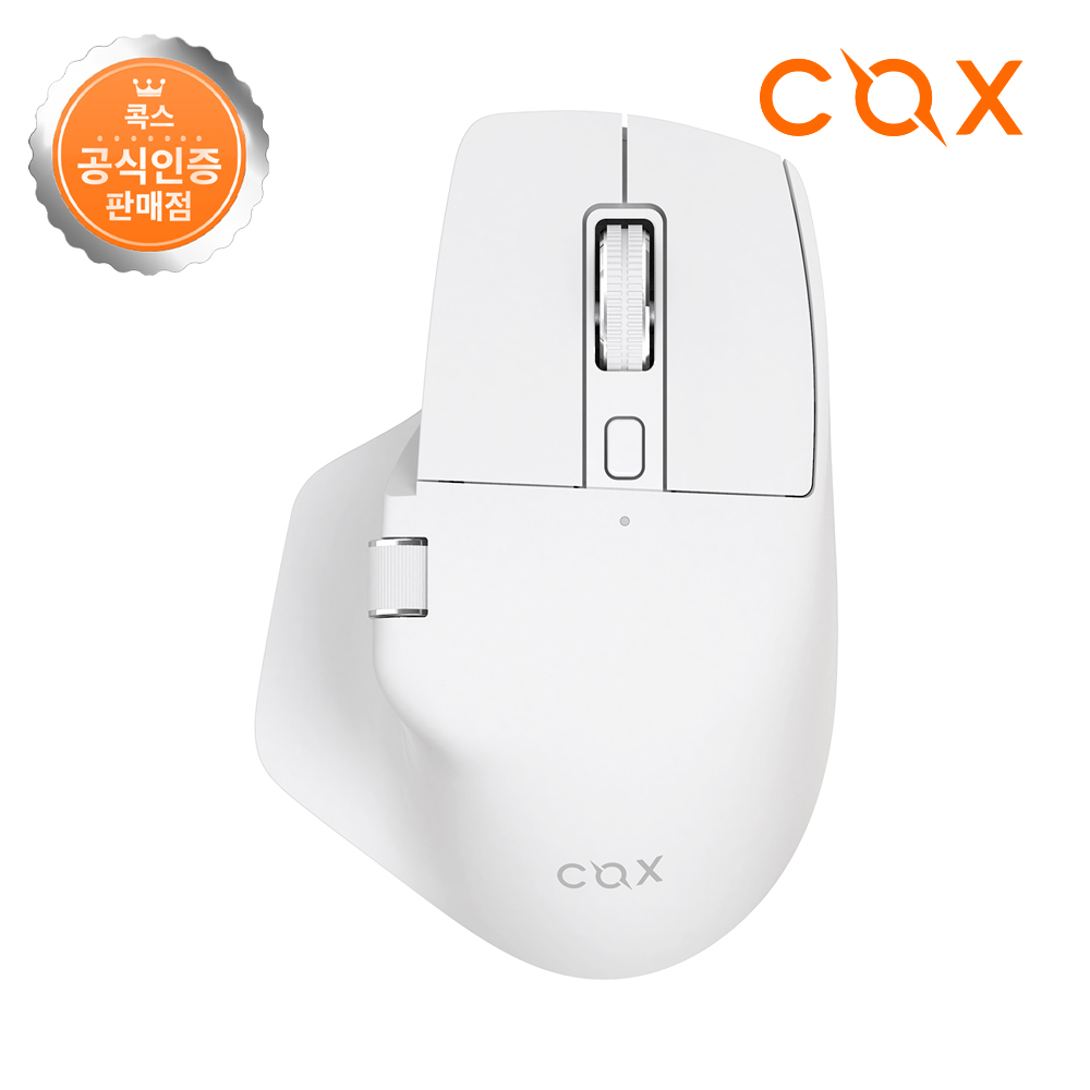 콕스 세미 버티컬 마우스 무선 블루투스 저소음 휴대용 하프 가로휠 삼성 LG 노트북 사무용 CEM30 25,900원