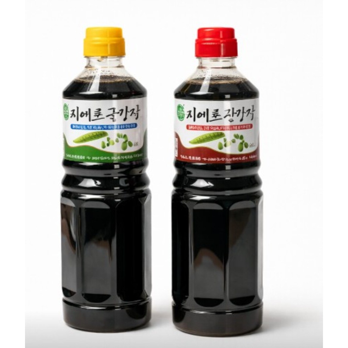 지에프 자연발효 3년숙성 콩 진간1개+국간장1개, 2개, 900ml 40,000원