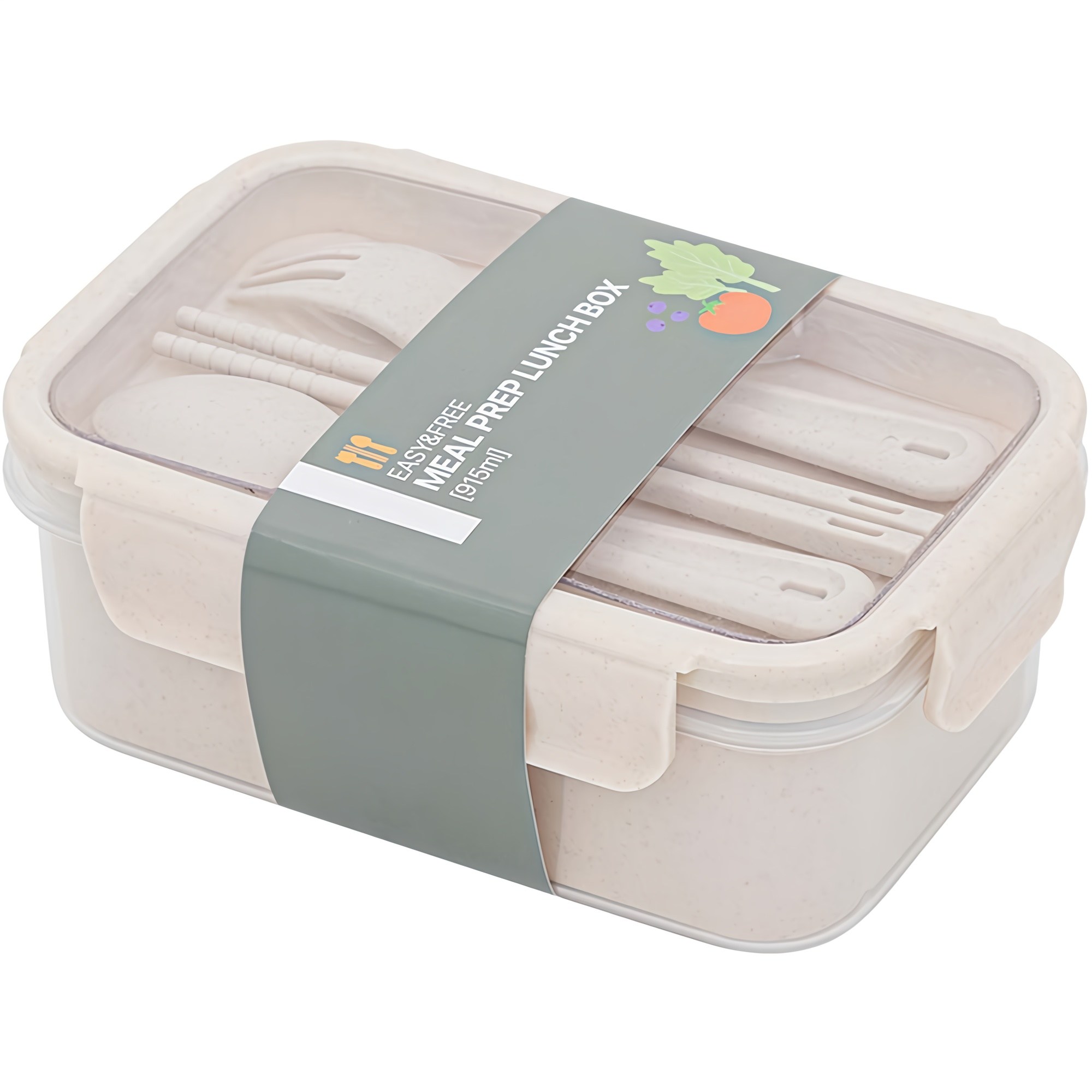 이지앤프리 밀프랩 1단 도시락통 1호 세트, 혼합색상, 1개 7,710원