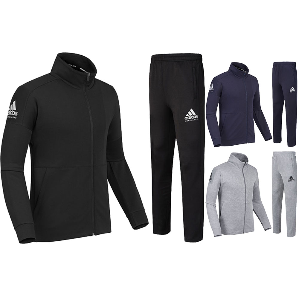 아디다스 컴뱃스포츠 마샬아츠 트레이닝 세트 져지 집업 트랙탑 TR72 남여공용 + 마스크 119,000원