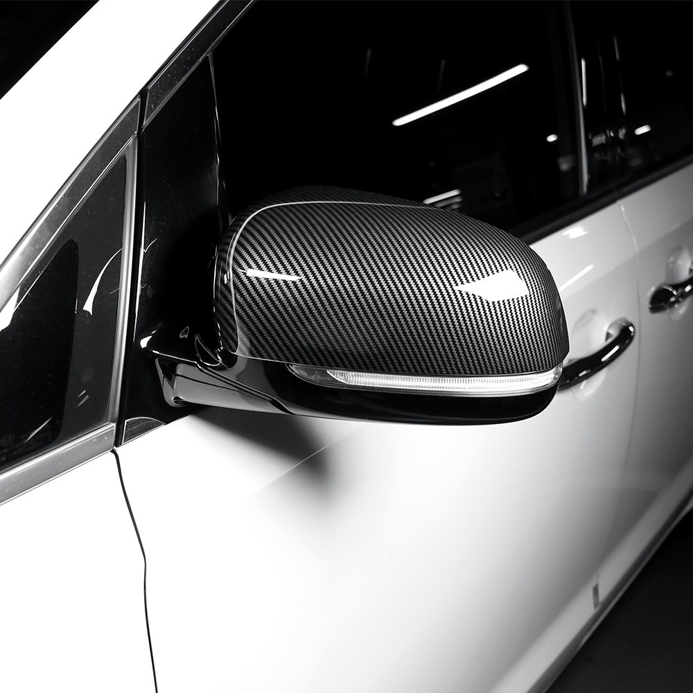 유투카 호환 올뉴 더뉴 카니발 튜닝 사이드미러 커버 카본 블랙 몰딩 용품, 기타 54,500원