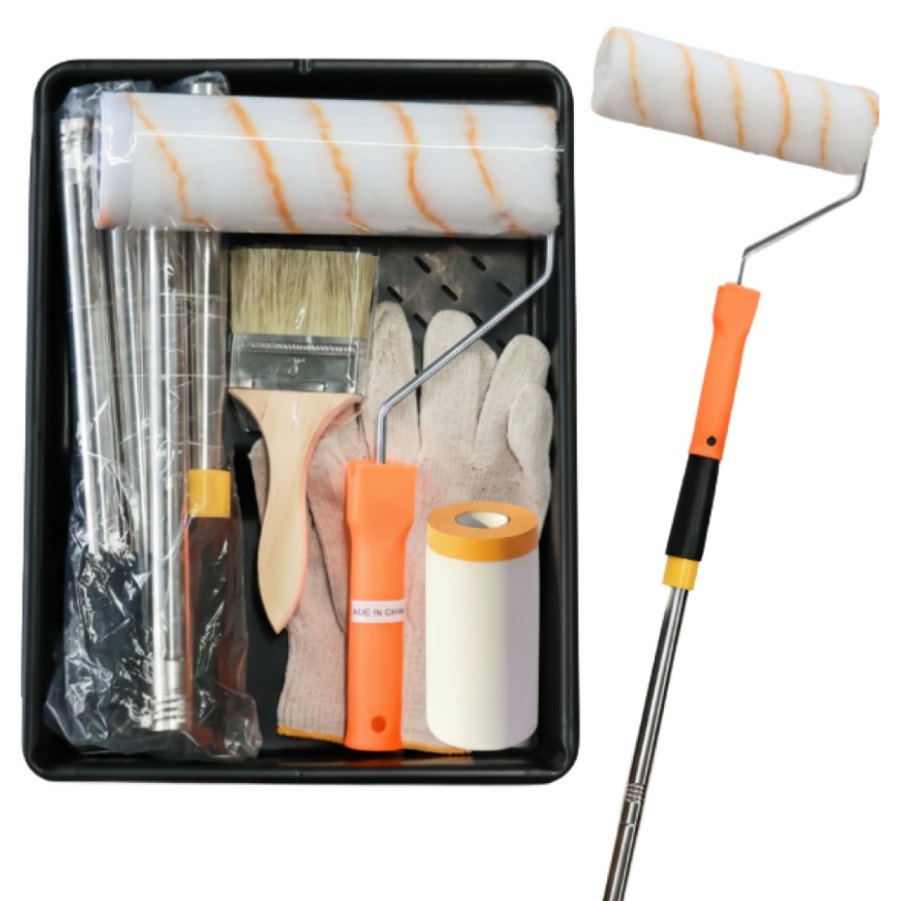 9인치 롤러 4단 장대 트레이 세트, 1개 14,200원