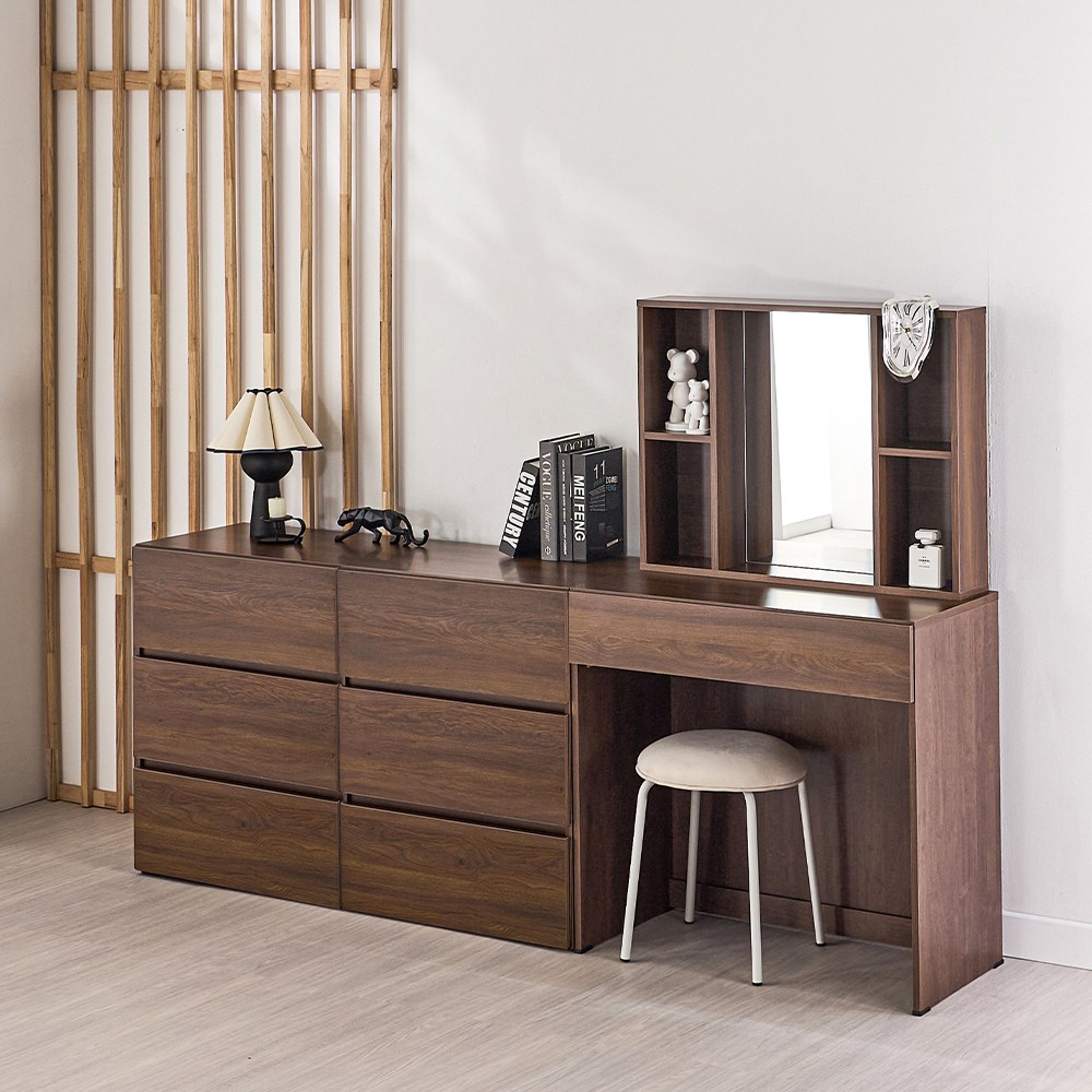 리드로퍼니처 화장대 1200 서랍장 세트 2colors 249,000원