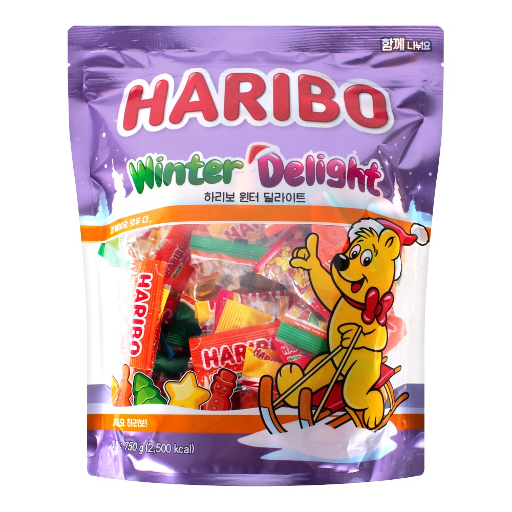 하리보 윈터딜라이트 750G 10,800원