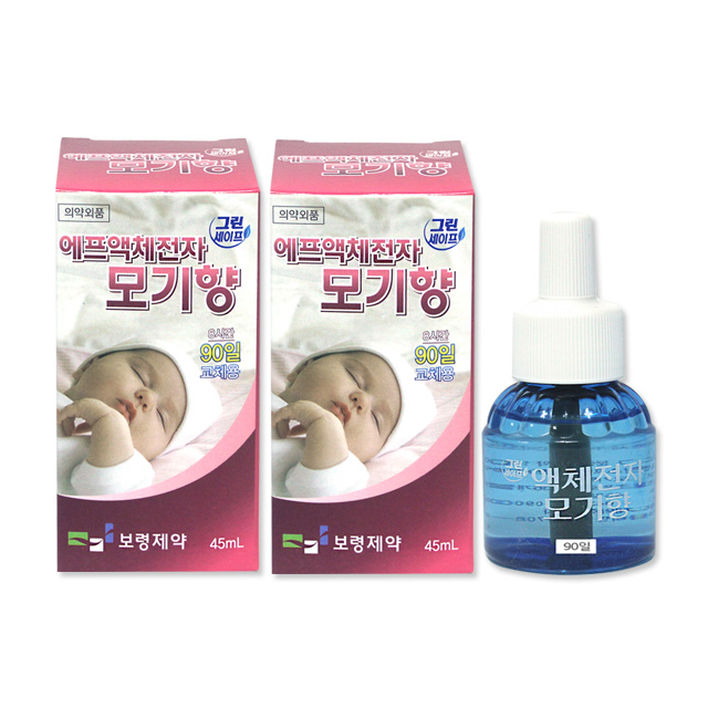 보령제약 액체전자모기향 90일 교체품 모기향 연소기 5,000원