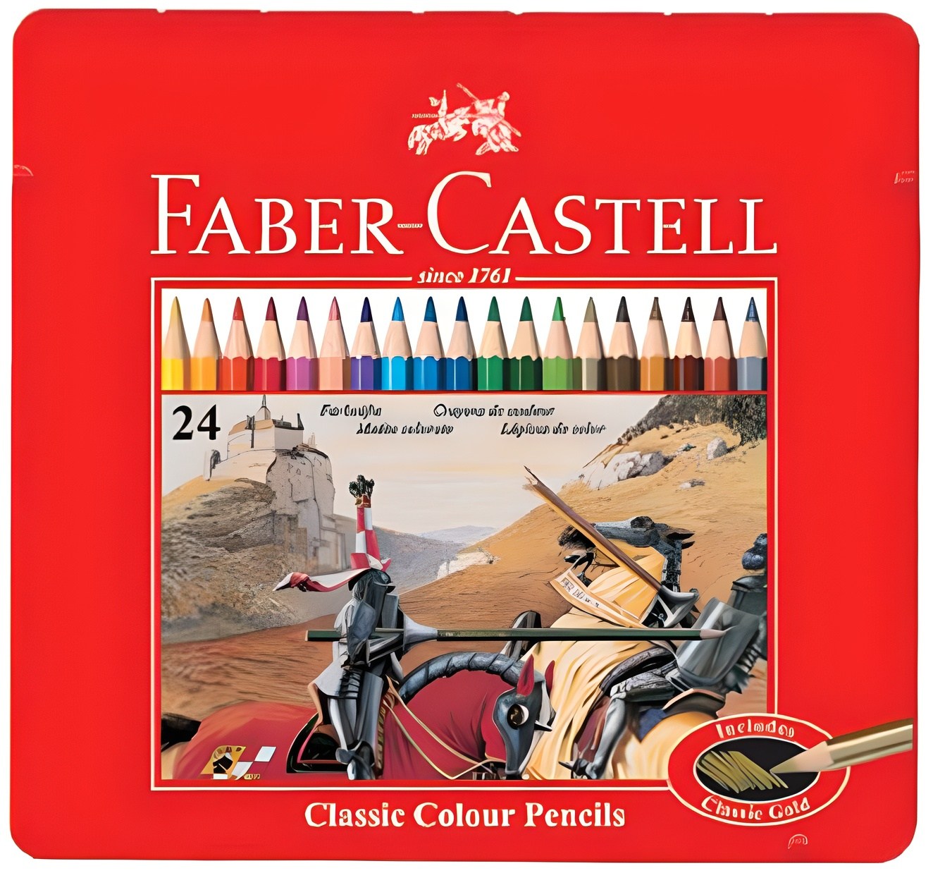 파버카스텔 일반 색연필 틴 13,920원