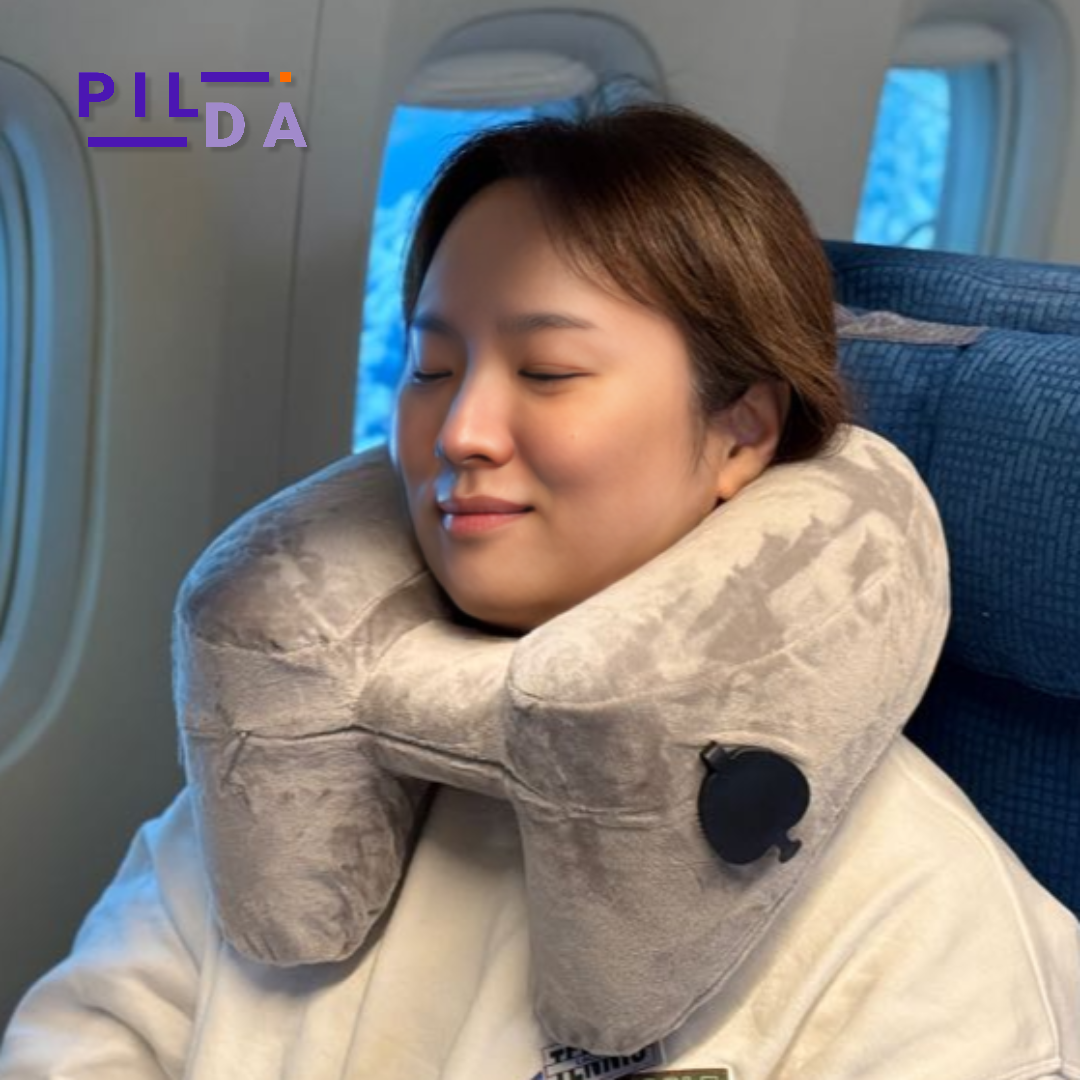 PILDA 기내용 여행용 에어 목베개 비즈 목쿠션 23,750원