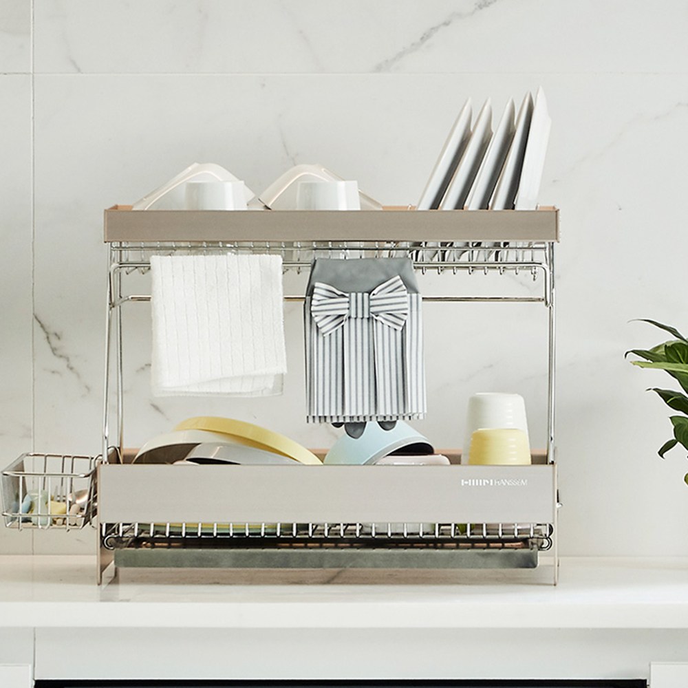 한샘 노블레스 오브제 식기건조대 2단 169,900원