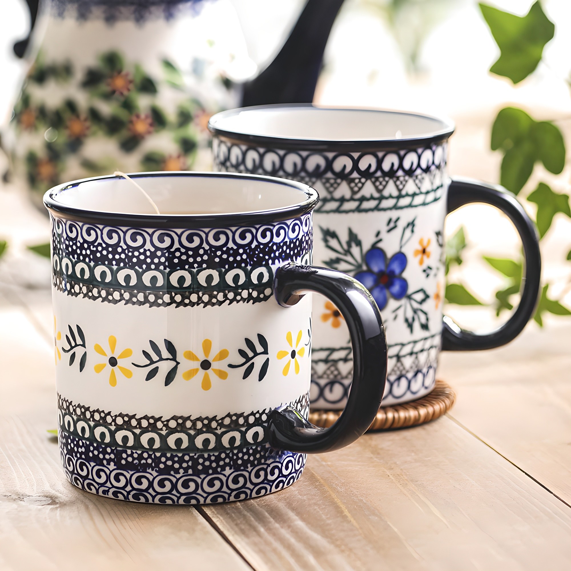 메종오브제 프라카 일자 머그컵 중 350ml 2종 세트 11,330원