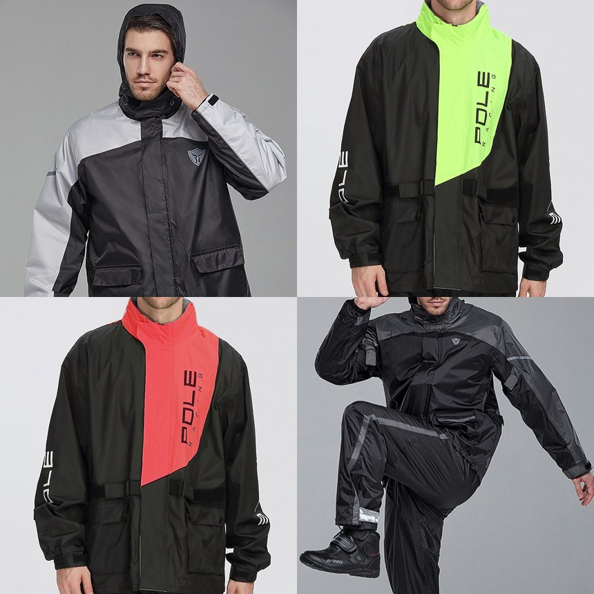 폴레이싱 고급형 오토바이 남자 우비 상하세트 우의 방수 52,800원