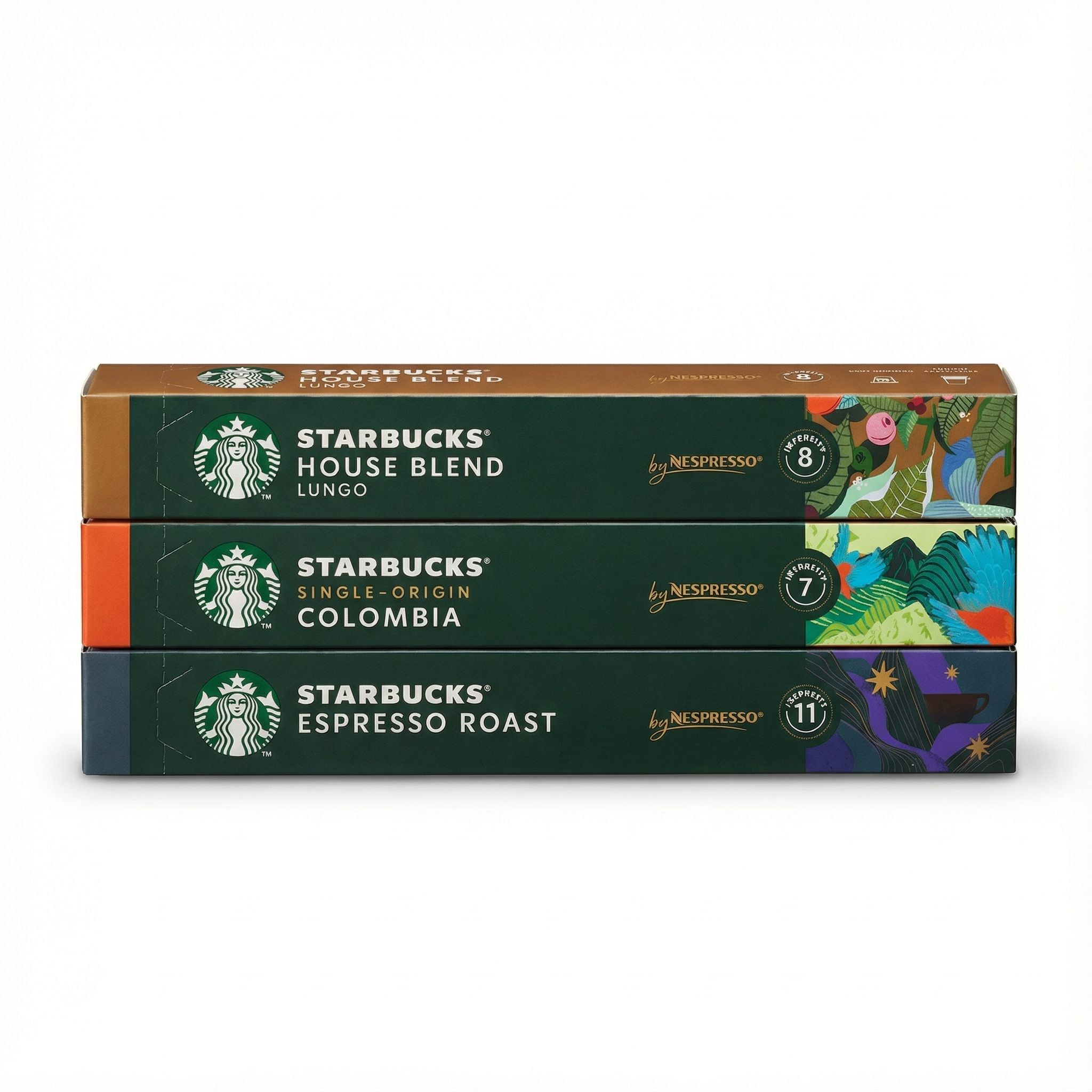 스타벅스 네스프레소 베스트셀러모음 ( 하우스블렌드 + 에스프레소로스트 + 콜롬비아 ), 5.7g, 1개, 30개입 27,490원