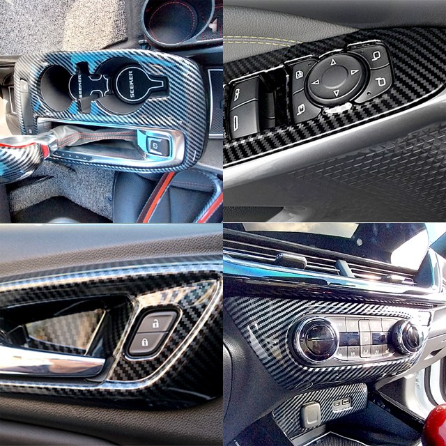 트랙스 크로스오버 실내외 윈도우 도어캐치 기어 패널 봉 송풍구 핸들 스위치 카본 몰딩 24,000원