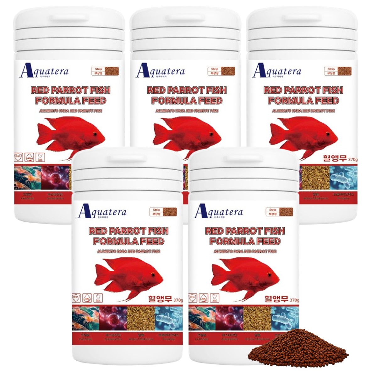 아쿠아테라 프리미엄 혈앵무사료 부상성 1000ml (370G) 39,800원