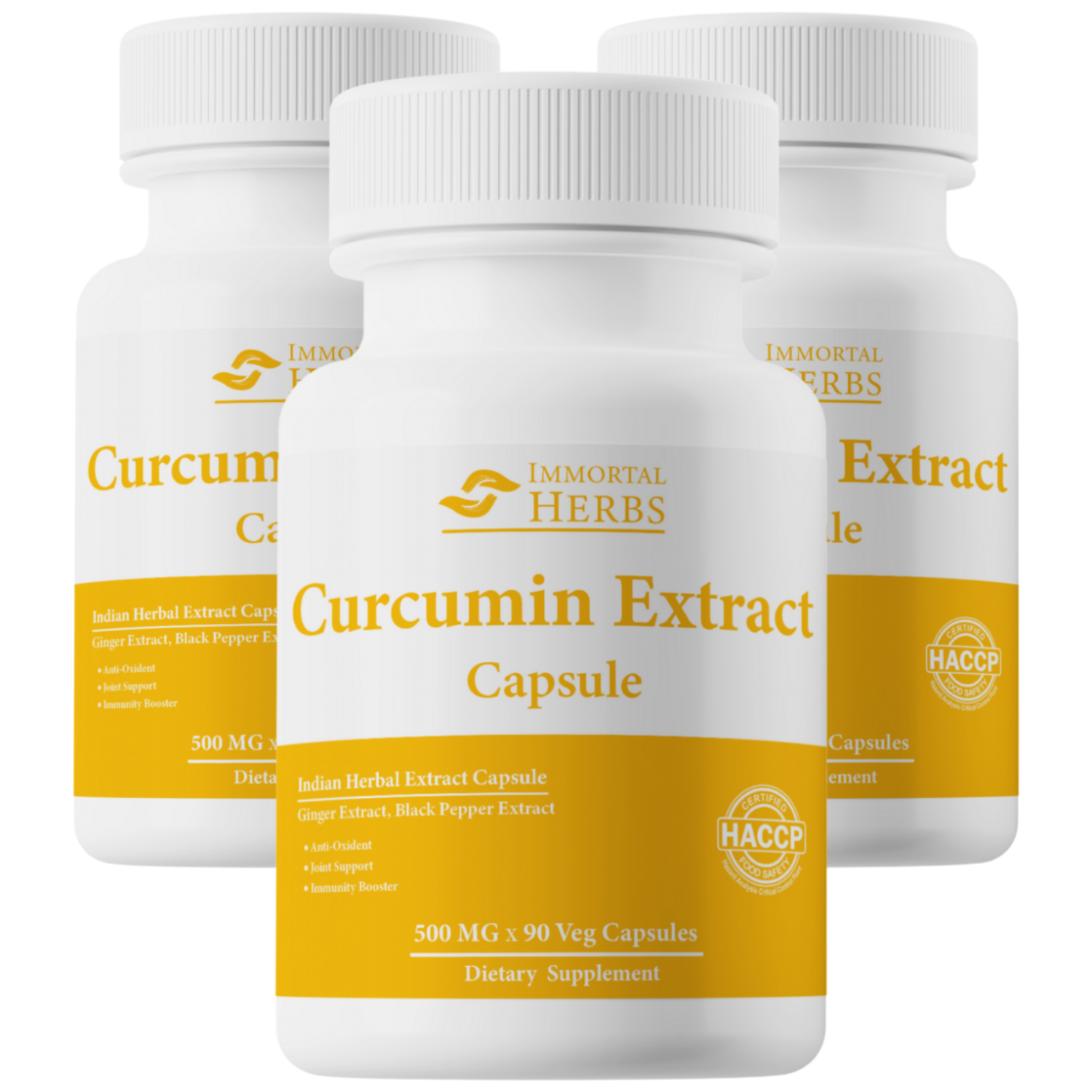 Immortal Herbs 프리미엄 커큐민 추출물(95% 커큐미노이드) 1000mg ,90캡슐 86,900원