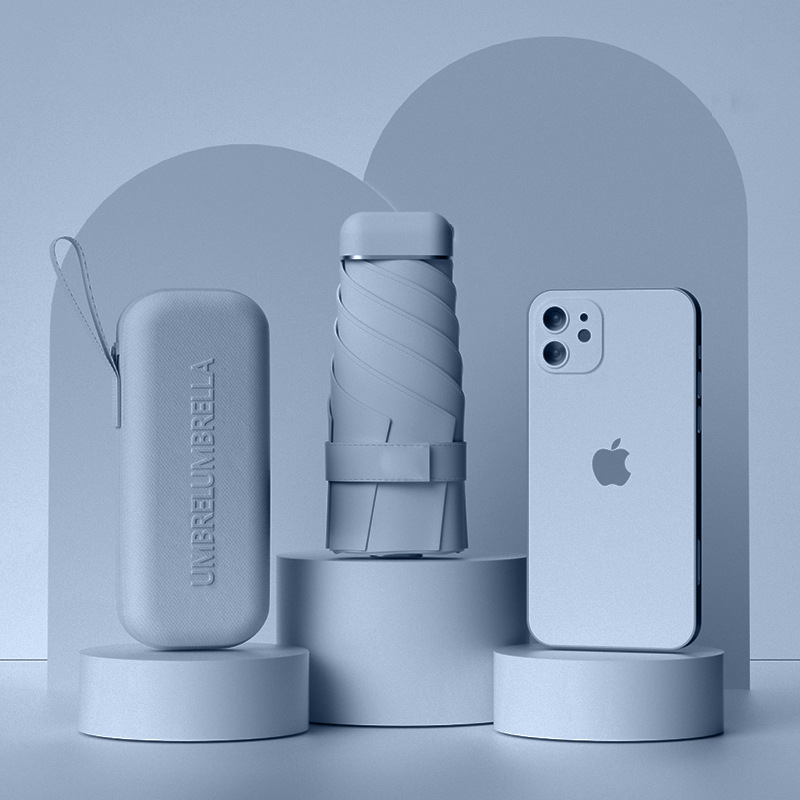 리빙쉘 자외선 UV 차단 접이식 6단 양산 우산 케이스 포함 14,900원