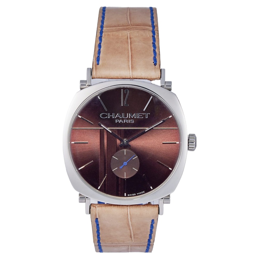 쇼메 댄디 오토매틱 악어 가죽시계 W11281-27F 9,792,000원