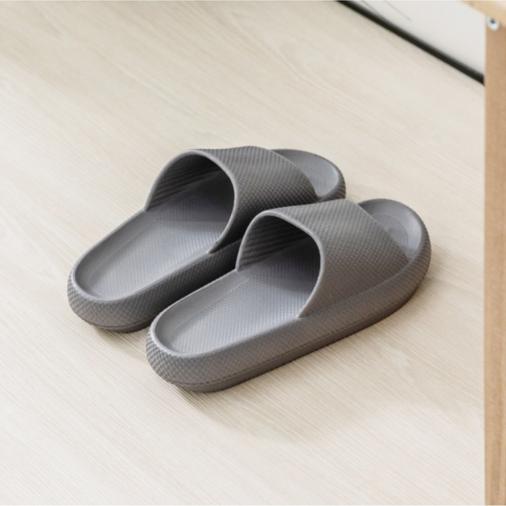 [창신리빙] 프랑코 EVA 항균 거실화 실내화 그레이 슬리퍼 14,500원